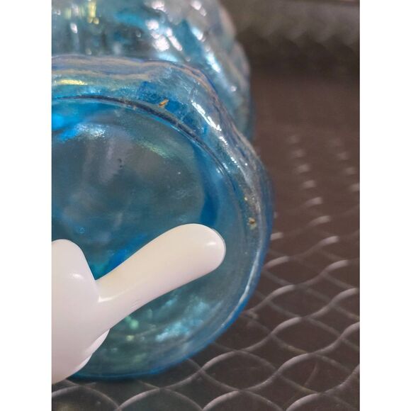 Vintage (70s) Tiara Indiana Glass Jolly Mountaineer Decanter Shot Glass - Picture 7 of 8